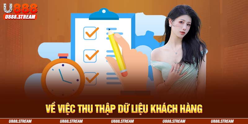 Chính sách bảo mật U888 thu thập thông tin để xác thực danh tính