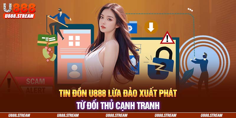 Tin đồn U888 lừa đảo xuất phát từ phía đối thủ cạnh tranh